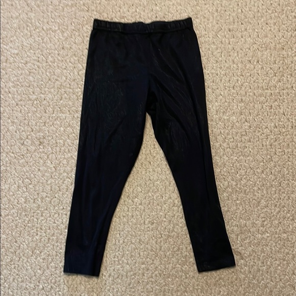 Garanimals Other - 365 KIDS BY GARANIMALS Girls Size 7 Shimmery Black Capri Leggings
